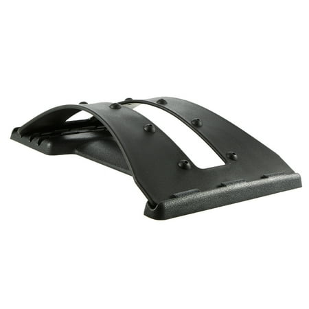 Chiropractic Funny Back Massage Stretcher Lumbar Back Support Spine Pain Relief Chiropractic Health Care Relax Mate Stretcher 4 levels Fitness Equipment ()
