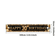thumbnail image 2 of Decorative Design Banner Balloon Decoration Celebration 30th Birthday Party Backdrop for Birthday Party Kids Events Indoor Decoration, 2 of 3