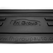 FH Group Rear Bumper Guard For Car SUV Truck Van, Bumper Shield Scratch Protector, Bumper Pad Black F16408BLACK