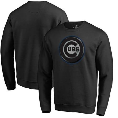 Chicago Cubs Fanatics Branded Core Smoke Fleece Sweatshirt -