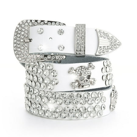 

HeroNeo Vintage Western Cowgirl Bling Belts for Jeans Bling Rhinestone Belts for Women