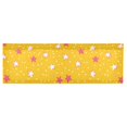 thumbnail image 6 of Yayeee Kitchen Valance Rod Pocket 54" x 18" Living Room Window Curtain, White Stars, 6 of 6