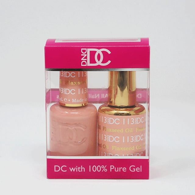 Esmalte en gel DND Gel 113 Color Aceite de Linaza