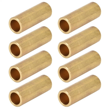 

Sleeve Bearings Flanged Sleeve Bearings OD X 30mm Length Brass Sleeve 8pcs 8mm Bore X 11mm Self Lubricating For Vibration Reduction For Reducing Bore Diameter