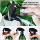 thumbnail image 4 of Paquete de 2 botellas de spray de plástico vacías de 300 ml, pulverizador de niebla sin BPA para plantas acuáticas rellenable, para soluciones de limpieza, jardinería, cabello (negro) -, 4 of 5