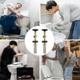 thumbnail image 3 of Toilet Cistern To Toilet Pan Fixing Fitting Sealing Kit Close Coupling Bolts WC, 3 of 4
