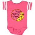 thumbnail image 3 of Inktastic My Mimi Loves Me with Sunflower Wreath Boys or Girls Baby Bodysuit, 3 of 5