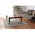 thumbnail image 5 of Kotatsu Heater Table, W30 x D30 x H15 Inches, Natural Walnut and Rubber Wood Table Material, Home and Living, Square Shape Table Top with Walnut Brown Color, 5 of 33
