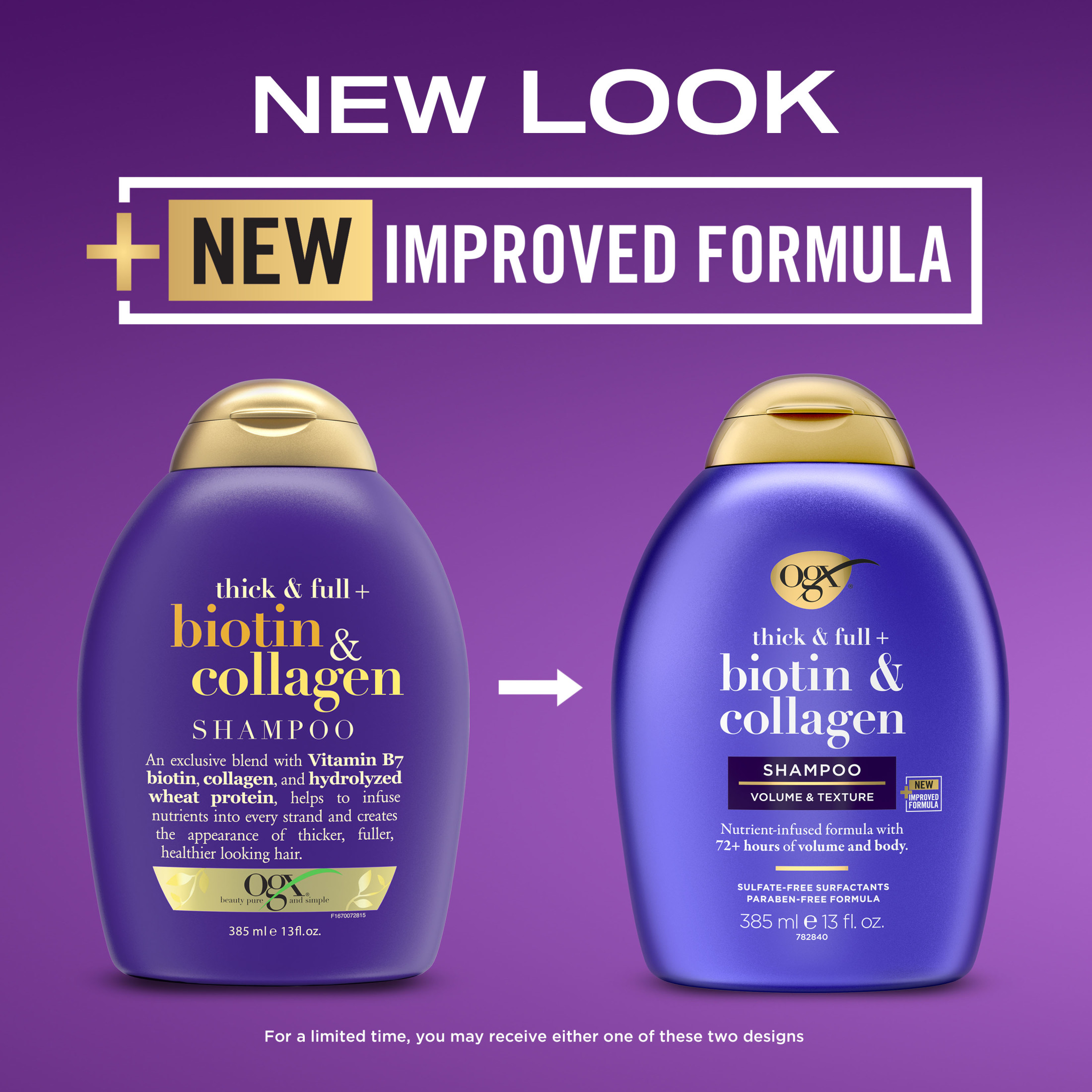 Thick & Full + Biotin & Collagen Volumizing Shampoo - image 3 of 12