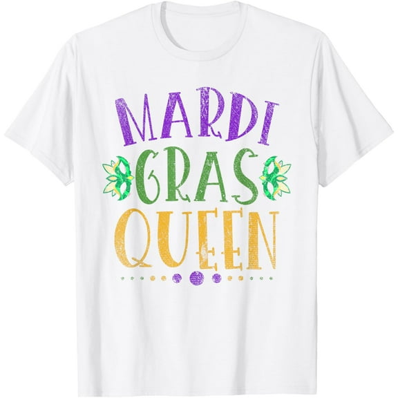 Mardi Gras Queen Carnival Celebration Women Mardi Gras T-Shirt TShirt