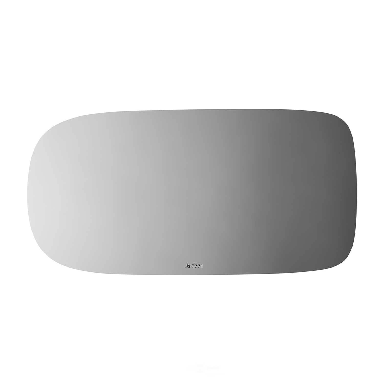 Burco Side View Mirror Replacement Glass - Clear Glass - 2771