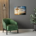 thumbnail image 4 of Scripture Walls All Things Are Possible Cross Mark 9:23 Bible Verse Canvas Christian Wall Art Ready to Hang Unframed, 4 of 10
