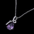 thumbnail image 5 of Drop Pendant Necklace Wedding Bridal Charm Jewelry, 5 of 8