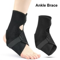 sunsanly Ankle Brace Compression Foot Support Wrap for Sprained Ankle Plantar Fasciitis Lace-up Breathable Outdoor Sports Ankle Guard