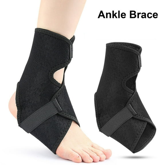 sunsanly Ankle Brace Compression Foot Support Wrap for Sprained Ankle Plantar Fasciitis Lace-up Breathable Outdoor Sports Ankle Guard