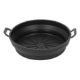 thumbnail image 2 of Round Shape Fryer Silicone, Parchment Baking Liner Nonstick Foldable Air Fryer Liner Reusable Baking Tray Fryer Liners Kitchen Utensils, 2 of 8