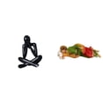 thumbnail image 1 of Escultura Moderna Y Abstracta De La Figura De José, Estatua Decorativa Coleccionable De Resina Para Sala De Estar, Estantería, Mesa, Oficina O Decoración Del Hogar., 1 of 8