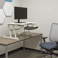 thumbnail image 4 of Lorell, LLR99901, Adjustable Desk/Monitor Riser, 1 Each, White, 4 of 7
