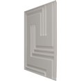 thumbnail image 4 of Ekena Millwork 19 5/8"W x 19 5/8"H Geometric EnduraWall Decorative 3D Wall Panel, UltraCover Satin Blossom White (12-Pack for 32.04 Sq. Ft.), 4 of 6