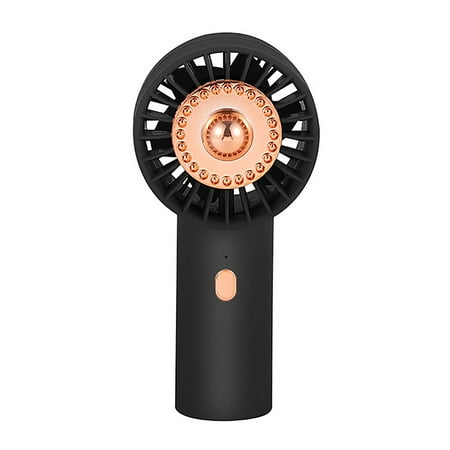 

cdar Personal Fan Powerful Mute Bladeless Mini Handheld Turbo USB Charging Fan for Desk Cooling Fan