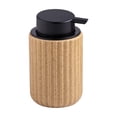 thumbnail image 2 of ZZkhGO Ceramic Soap Dispenser Refillable, Hand Soap Dispenser with Pump, Modern Lotion Dispenser for Bathroom Kitchen, Yellow, 2 of 6