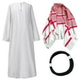 thumbnail image 3 of Dubai Tycoon Elegant Loose Robe Suit for Theme Party, 3 of 7