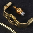 thumbnail image 2 of CHICHUMID 2 Pcs Remplacer le Support de Lampe en Alliage Doré Support d'Éclairage Intérieur Décorateurs, 2 of 8