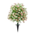 thumbnail image 3 of Sentmoon Artificial Plants Indoor Artificial Plants & Flowers Spring and Summer Artificial Imitation Rose Flowers for Ground Planting In Outdoor Gardens Courtyards and Porch Decorations, 3 of 7