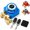 Blue, variant on 12V/24V Remote Battery Disconnect Switch, Car Kill Switch Smart Battery Disconnect Isolator Wireless Remote Kill Switches for Car Truck RV Low Voltage Protection Dual