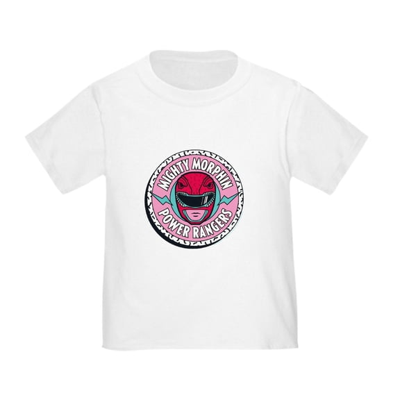 CafePress - Mighty Morphin Power Rangers Red R Toddler T Shirt - Cute Toddler T-Shirt, 100% Cotton