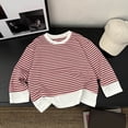thumbnail image 2 of Splozh T Shirts for Boys 1T 2T 3T 4T 5T 6T 7T 8T Boys Girls Boys Fashion Long Sleeved T Shirt Casual Graphic Tees Versatile Top, Pink, 6-12 Months, 2 of 3