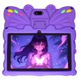 thumbnail image 1 of Kids Tablet Amschel K96 7” Funda Morada Mariposa 64GB 4GB WIFI, 1 of 4
