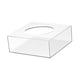 thumbnail image 3 of Caja de exhibición cuadrada perfecl para pasteles suministros para fiestas soporte de exhibición de alimentos 20cmx20cmx10cm, 3 of 8