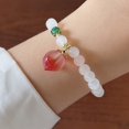 thumbnail image 1 of Bonitas y creativas pulseras coloridas con cuentas de corazón y estrella para mujer, pulsera con melodía de dibujos animados Kuromi Hello Kitty Bestie, joyería, 1 of 4
