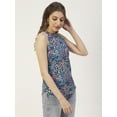 thumbnail image 5 of Moomaya Printed Women Tank Top, Styled Back Resort Wear, Long Summer Top, 5 of 8