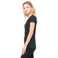 thumbnail image 3 of The Bella + Canvas Ladies Triblend Short Sleeve T-Shirt - EMERALD TRIBLEND - XL, 3 of 3