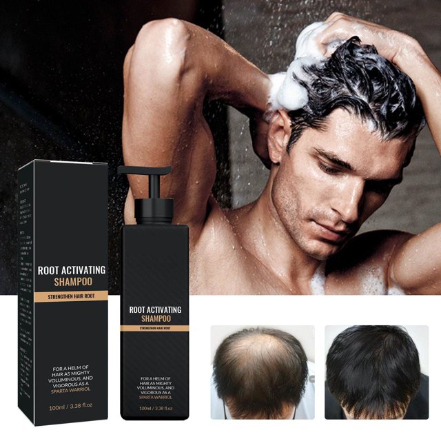 Champú para la Regeneración y Caída del Cabello, Rápido Engrosamiento, Limpieza Profunda de los Folículos Capilares, Fortalecimiento del Cabello, De Nutrición,100ML