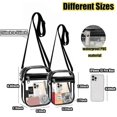thumbnail image 3 of Clear Bag Stadium Approved, Clear Crossbody Purse Bag, Clear Handbag With Adjustable Strap For Women Concerts Sports, 3 of 5