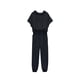 thumbnail image 4 of Conjunto de chándal para mujer, 2 piezas, manga corta, cuello redondo, tops, pantalones de chándal largos 3XL Yuyangstore  Chándal de mujer, 4 of 8