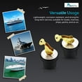 thumbnail image 6 of MARINE CITY Brass Snap Lock Baitwell Plugs Strong and Sturdy Fine Finish Drain Plug with Innovative Design 7/8 Inch for Boats, Yachts, Kayaks, Marines Pack of 2, 6 of 7