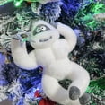thumbnail image 7 of Opvise Abominable Snowman Christmas Tree Topper Plush Stuffed Snow Elf Christmas Tree Hugger with Star for Xmas Treetop Decoration, 7 of 7