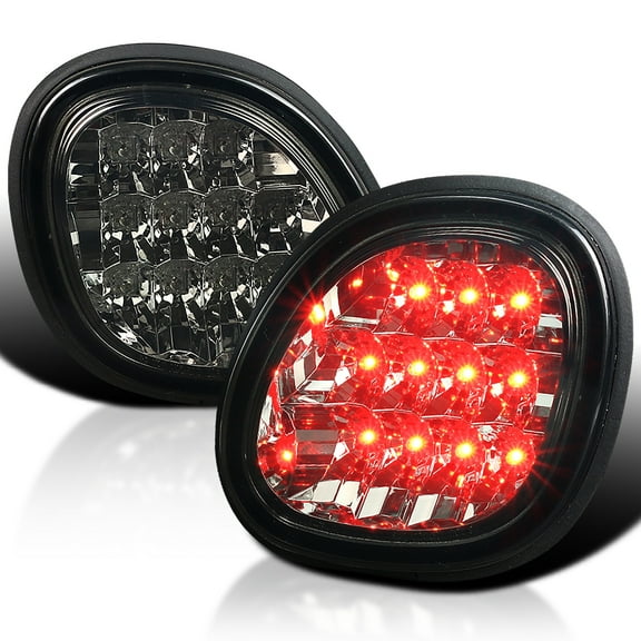 Spec-D Tuning Smoke Lens LED Tail Lights Compatible with 1998-2005 Lexus GS300/GS400/GS430 Left Right Pair Assembly