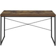 thumbnail image 3 of Hassch Bob Desk In Weathered Oak & Black 92396, 3 of 5