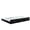 Black, variant on Single Sofa Bed in Gray Melange Velvet / Ideal for Small Spaces