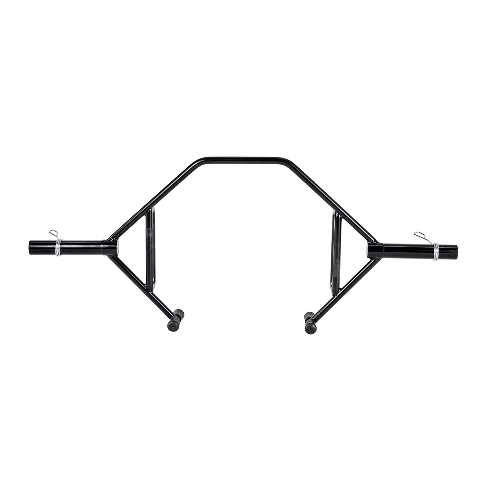 Dranite Trap Hex Bar, 2" Open End Barbell Frame, 800 lbs Capacity with Knurled Grips - Shrug Bar for Weightlifting, Squats, Deadlifts - Home Gym Strength Training Equipment