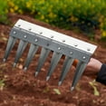 thumbnail image 4 of Danhjin A Hoe Hoe Weeding Artifact Agricultural Digging Vegetables Flower Shovel Digging Land Planting Vegetables Agricultural Loosening Tools Steel Rake Rake, 4 of 8