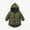 Army Green, variant on Trupants Toddler Puffer Jacket 4T Black - Warm Winter Coat, Water-Resistant Quilted with Fun Hood, Easy Zip & Pockets
