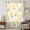 Yellow, variant on Yellow Flowers Spring Sheer Curtains 45 Inches Long, Elegant Farmhouse Botanical Light Filering Curtains, Breathable Simi Curtain Privacy Drapes for Kitchen Bathroom Small Window Treatment