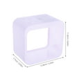 thumbnail image 4 of SOPOTUTU Betta Fish Tank Plastic Aquarium With Compact Design For Home Office Decor 1Pack, 4 of 5