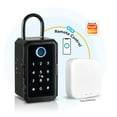 TTLOCK/Tuya Fingerprint Smart Key Lock Box Safes IP65 Waterproof
